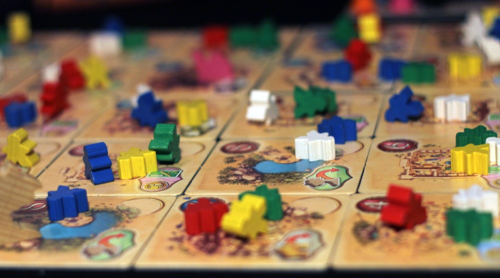 Five Tribes Game Board