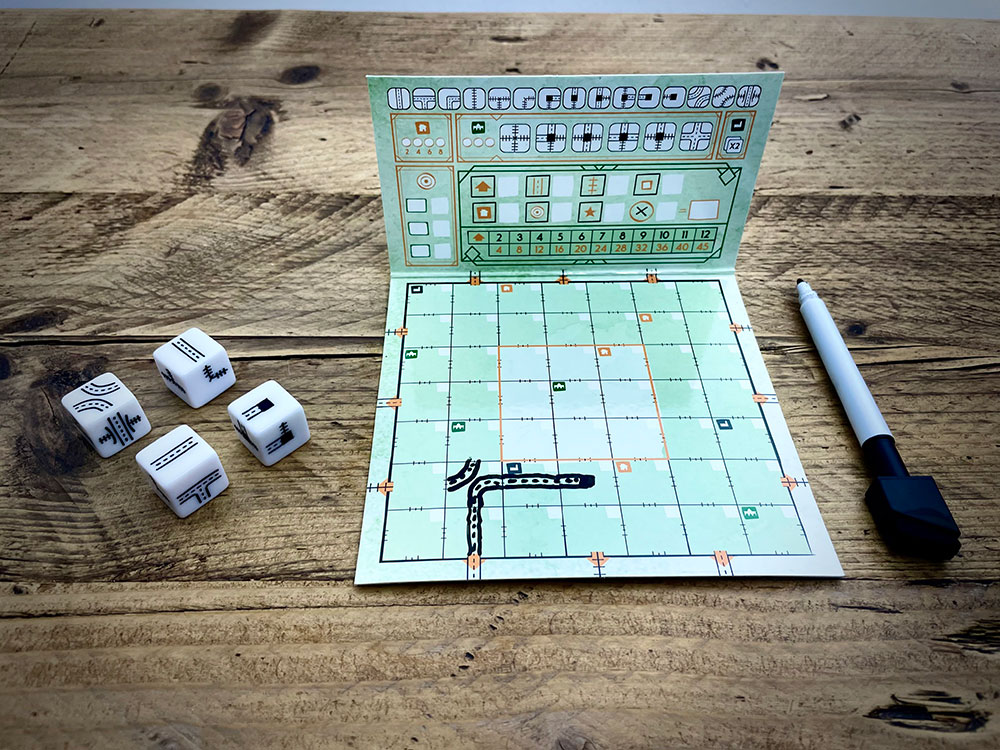 Railroad Ink Challenge Gameplay