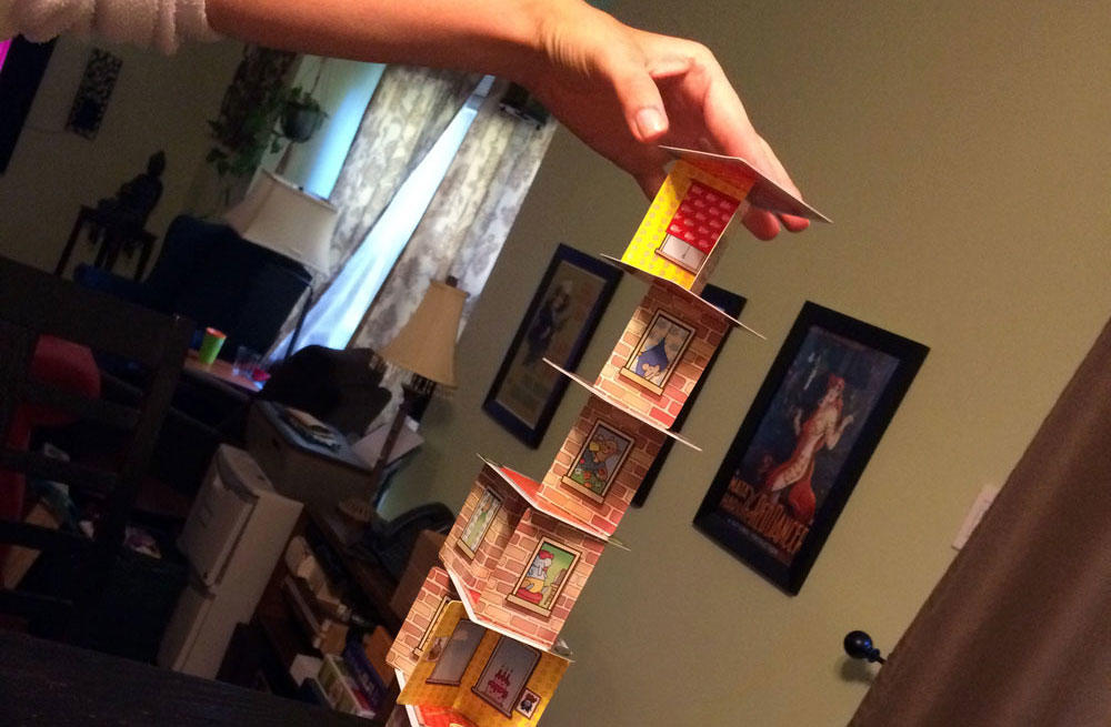 Rhino Hero Stacking